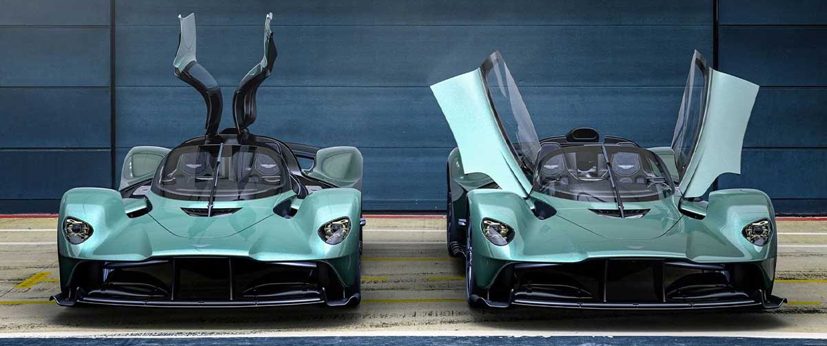 Aston Martin Valkyrie obra maestra de minimalismo