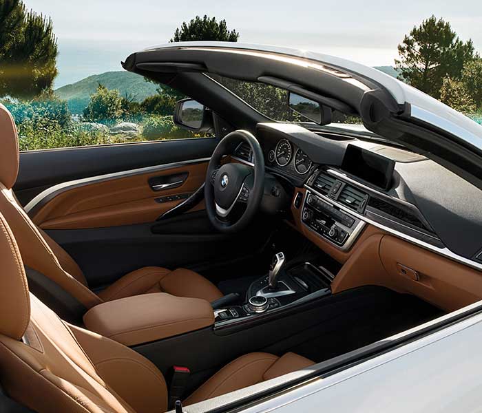 interior BMW Serie 4 convertible